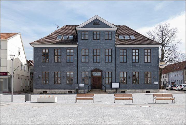Markt Eins Gaestezimmer Schoppenstedt Buitenkant foto